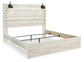 Cambeck King Panel Bed with Dresser and Nightstand