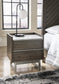 Arkenton King Panel Bed with Mirrored Dresser, Chest and Nightstand
