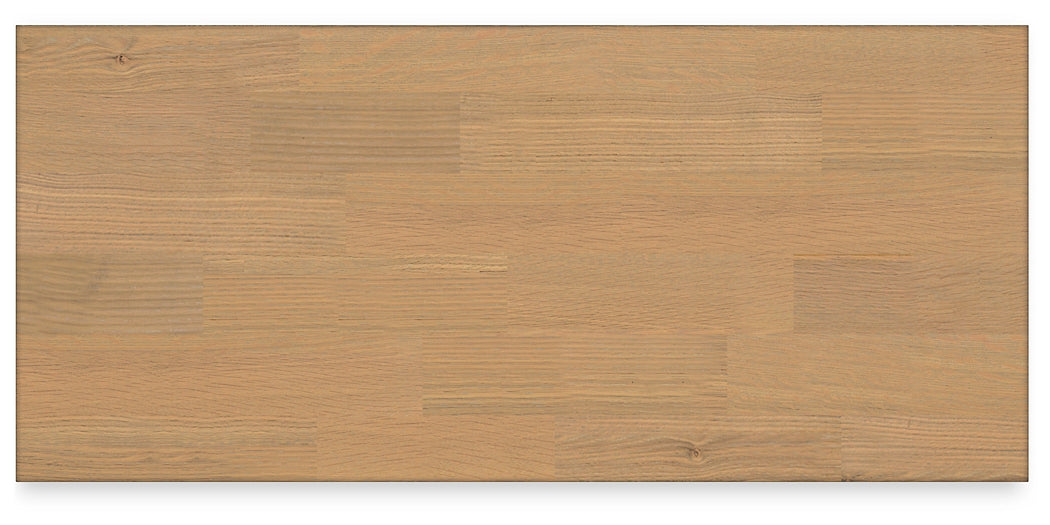 Ashbryn California King Panel Storage Bed with Mirrored Dresser, Chest and Nightstand