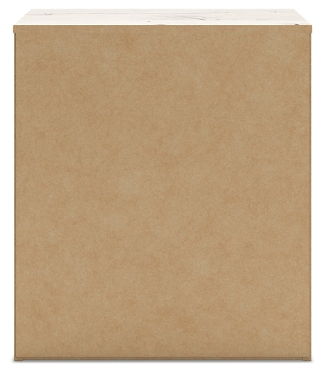 Lawroy Twin Panel Bed with Mirrored Dresser and Nightstand