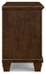 Danabrin Twin Panel Bed with Mirrored Dresser and Nightstand