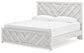 Cayboni King Panel Bed, Dresser, Mirror, Chest and Nightstand