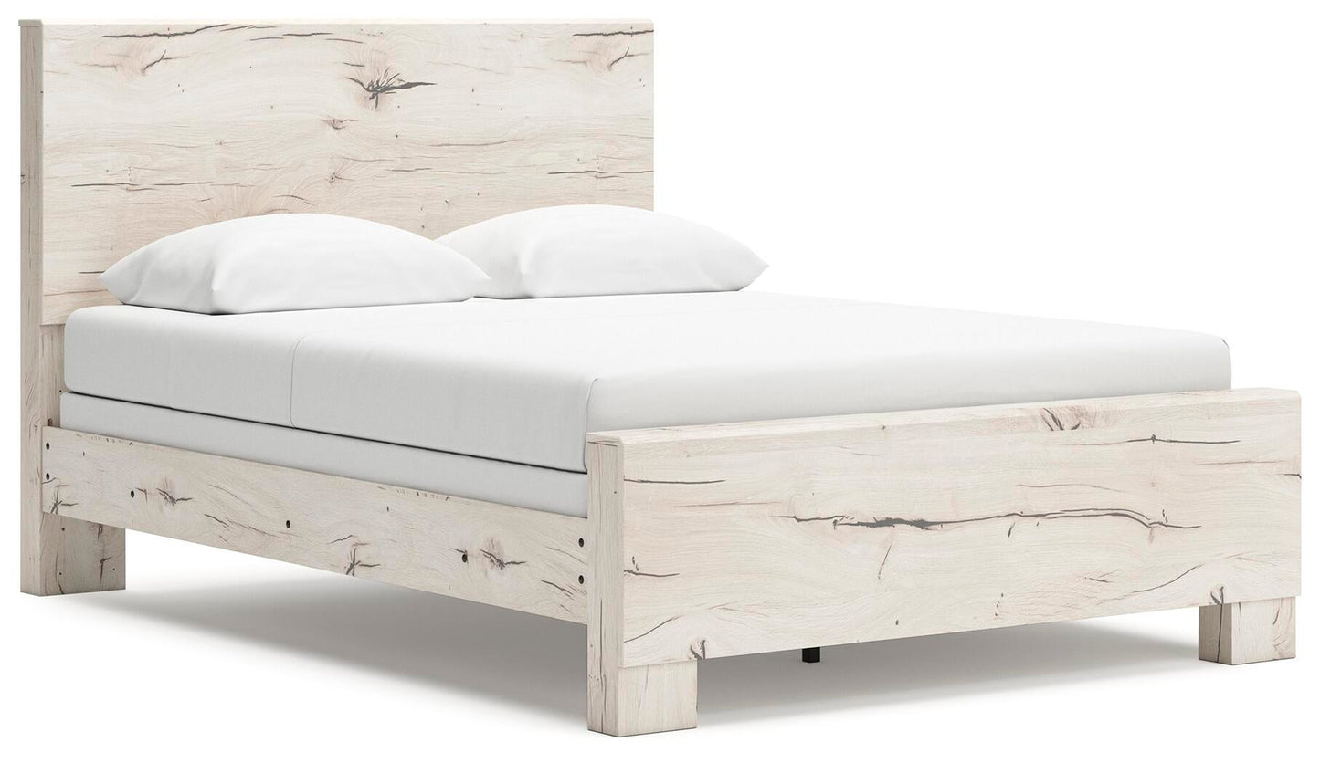 Lawroy Queen Panel Bed, Dresser, Mirror, Chest and Nightstand