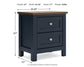 Landocken Twin Panel Headboard, Dresser, Mirror, Chest and Nightstand