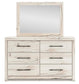 Lawroy Full Panel Bed, Dresser and Mirror