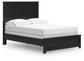 Maribel Full Panel Bed, Dresser and Mirror