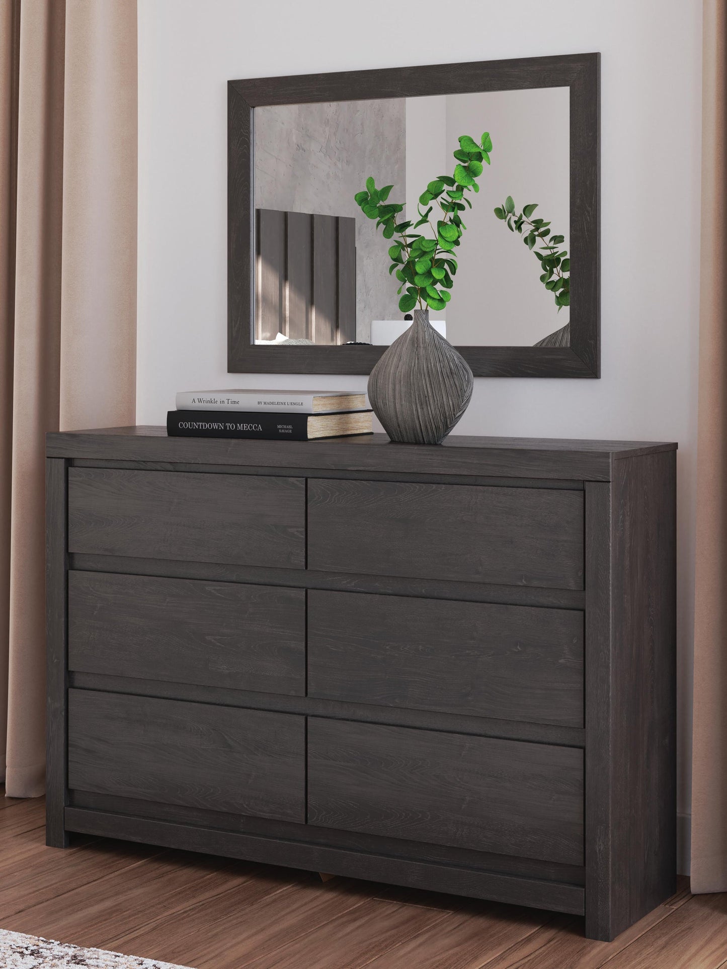 Fraluna Queen Panel Bed, Dresser, Mirror and Nightstand