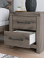Graystorm Queen Panel Bed, Dresser, Mirror, Chest and Nightstand