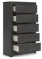 Fraluna Queen Panel Bed, Dresser, Mirror, Chest and Nightstand