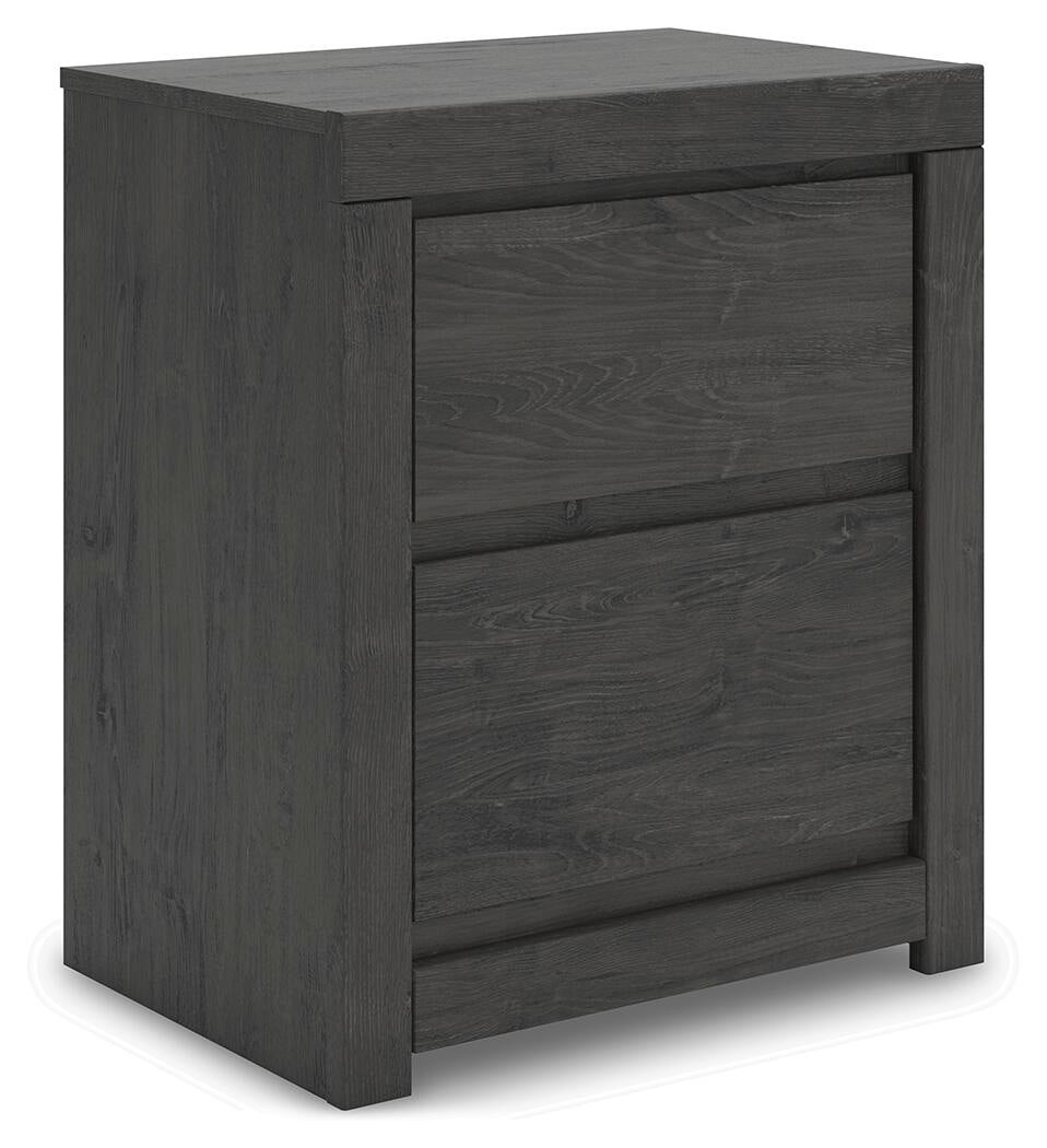 Fraluna Queen Panel Storage Bed, Dresser, Mirror, Chest and Nightstand