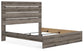 Graystorm King Panel Bed, Dresser, Mirror, Chest and Nightstand