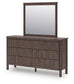 Cadmori Twin Panel Bed, Dresser, Mirror and Nightstand
