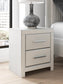 Birmonton King Upholstered Bed, Dresser, Mirror and Nightstand