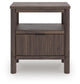 Cadmori Queen Panel Platform Bed, Dresser, Mirror and Nightstand