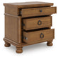 Chadworth King Poster Bed with Mirrored Dresser and Nightstand