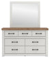 Savonport King Panel Bed. Dresser, Mirror and Nightstand