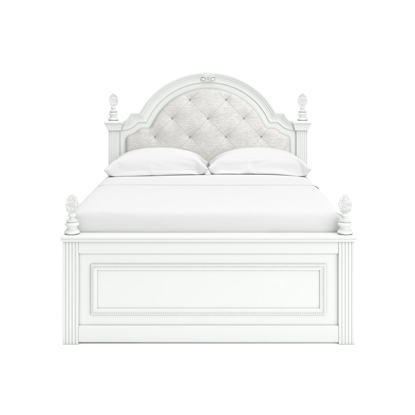 Kozlani Full Upholstered Panel Bed with Storage