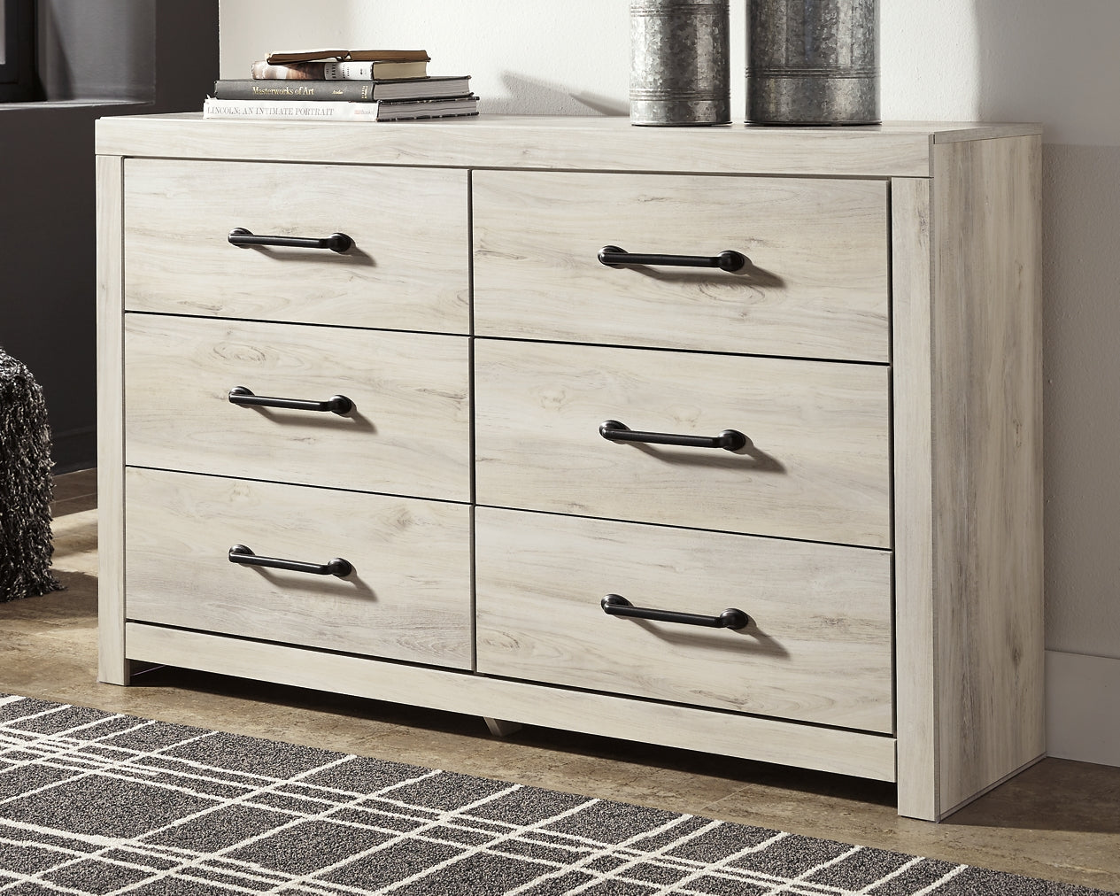 Cambeck Twin Panel Bed with Dresser