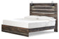 Drystan King Panel Bed with Mirrored Dresser and 2 Nightstands