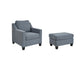 Lemly Chair and Ottoman