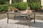 Clear Ridge Outdoor Loveseat with Coffee Table