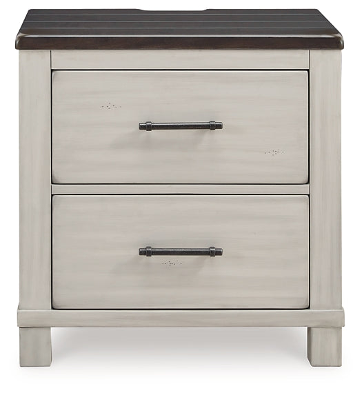 Darborn Two Drawer Night Stand