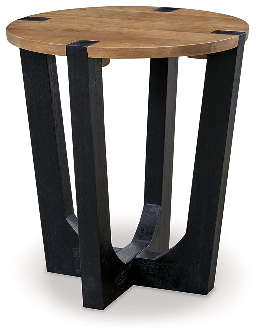 Hanneforth Round End Table